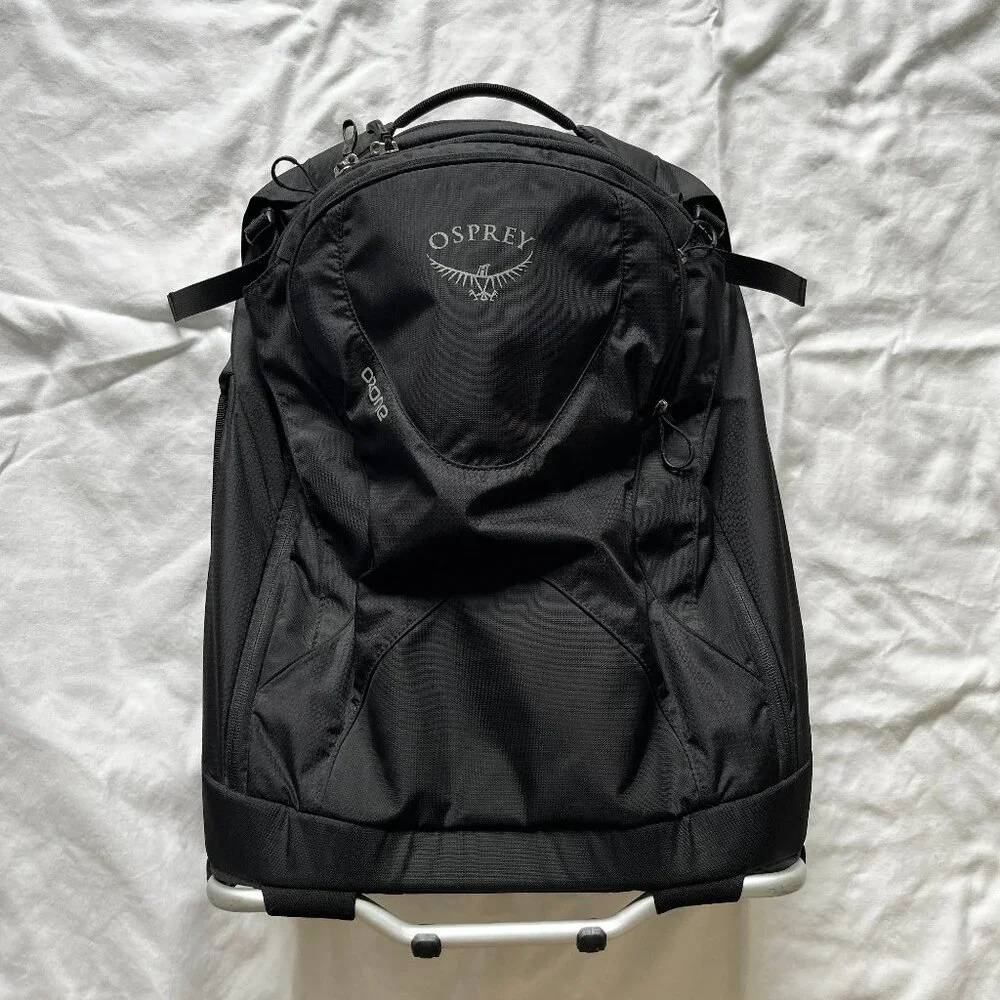 Osprey Ozone High Road LT 18" (meets domestic and intl carry) BLACK - Like New! - Picture 2 of 5